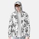 thumbnail image 2 of Balery Retro Rooster Sudadera ligera de manga larga con capucha y protección solar UPF 50+ para hombre y mujer, ideal para pesca y running-Small, 2 of 7