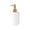 White, variant on Bwomeauty Family Gifts, Refillable Liquid Hand Soap Dispenser For Bathroom Premiums Pump Bottle For Shower Gel Shampoo Lotion Kitchen Sink Decor, Dorm Accessories, 1PC