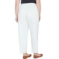 thumbnail image 2 of Alfred Dunner Women's Plus Size Slimming Allure Stretch Pants, 2 of 5