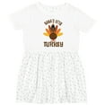 thumbnail image 3 of Inktastic Thanksgiving Nana Little Turkey Girls Toddler Dress, 3 of 5