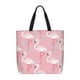 thumbnail image 1 of Easygdp Flamingo Bolsa Tote para Mujer, Bolso de Hombro para Trabajo, Playa, Viajes, Compras y Supermercado, 1 of 7