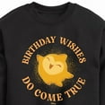 thumbnail image 3 of Disney Wish - Birthday - Wishes Do Come True - Toddler & Youth Crewneck Fleece Sweatshirt, 3 of 5