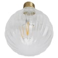 thumbnail image 4 of Bombilla retro G95 E27 de 4 W y 220 V con filamento LED en forma de sandía, iluminación decorativa, luz cálida (transparente)., 4 of 14