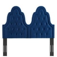 thumbnail image 5 of Modway Augustine Tufted Performance Velvet Full/Queen Headboard in Navy, 5 of 10