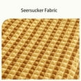 thumbnail image 5 of Seersucker Sofa Cover With Skirt,Stretch Couch Cover 360° All-around Inclusive With Elastic Bottom Armchair Protector For Living Room -Brown2-2 seater(140-180cm), 5 of 7