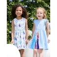 thumbnail image 4 of Vestidos para niñas pequeñas Disney Frozen Elsa&Anna, paquete de 2 unidades, 3-4 T, 4 of 7