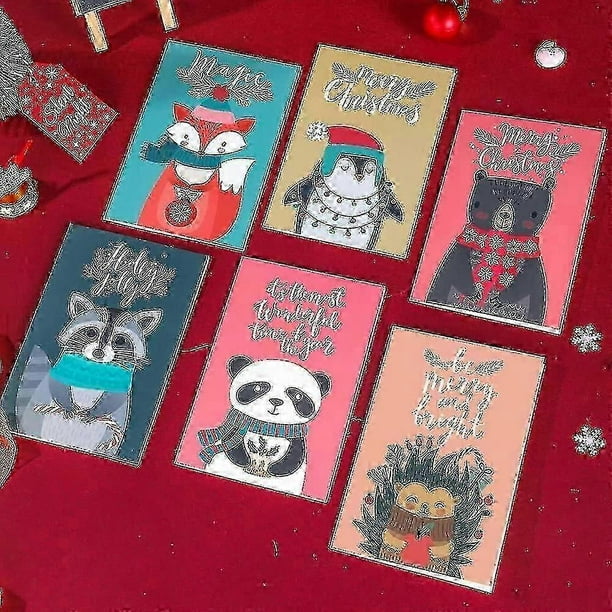 24 Christmas Cards, Christmas Cards Christmas Gift Cards, Christmas Cards, Christmas Cards With Envelopes, Stickers, Christmas Gifts, Party Invitation