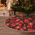 thumbnail image 5 of Sikiie Tomato Nativity Christmas Tree Skirt, Jesus Christian Winter Holiday Tree Mat Decoration(30-48IN), 5 of 6