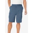 thumbnail image 2 of Boulder Creek By Kingsize Men's Big & Tall  Renegade 9" Full Elastic Waist Cargo Shorts, 2 of 5