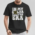 thumbnail image 2 of In My Solar Eclipse Era T-Shirt, Solar Eclipse 2024 Retro Groovy Celestial Event Graphic Tee, April 8 Space Lover Vintage Style Shirt, Astronomy Watch Party Gift Top For Men Women, 2 of 3