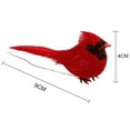 thumbnail image 4 of 10Pcs Cardinal Birds for Crafts, Mini Cardinal Clip On Christmas Tree Ornaments Artificial Red Birds Decorations for Wreaths Centerpieces Diy Crafts,Cardinal Ornament for Christmas Tree Decoration, 4 of 9