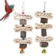 thumbnail image 5 of Suministros Para Loros ANGGREK Diseño De Campana Juguete Colgable Hermoso Lindo Para Masticar, 5 of 8
