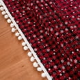thumbnail image 4 of Nkmbld Rustic Table Cover Decoration Christmas Snowflake Tablecloth Plaid Printed Coffee Table Dresser Cover Christmas New Year Decoration, 4 of 6