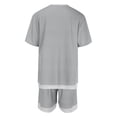 thumbnail image 4 of Tiijoy Toddler Boys Casual Outfits Kids 2Pcs Short Sleeve T-Shirt Shorts Set, Sizes 3-4, 4 of 8