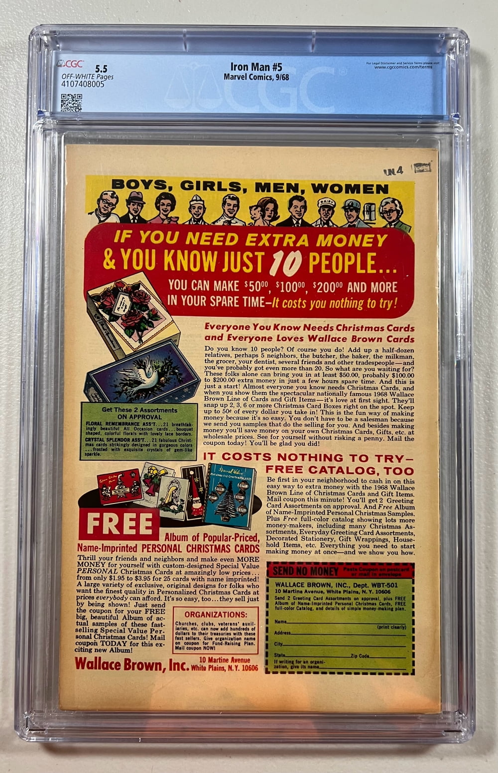 Iron Man #5 - CGC 5.5 Comic Book