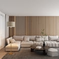 thumbnail image 2 of Ozarke Chloe Organic Modern Floor Lamp, Modern Tall Lamp, ETL Listed - Beige, 2 of 8