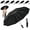 A, variant on Windproof Automatic Umbrella, Reverse Folding Travel Umbrella with Carabiner Hook Handle, Compact Inverted Umbrella for Sun & Rain Protection