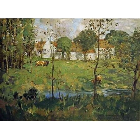 A Scottish Farm Poster Print by James Whitelaw Hamilton - Item # VARPDX266481