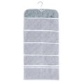 thumbnail image 1 of Folding Wardrobe Hanging Bras Organizer The Door Shoe Rack Socks Storage Bags, 1 of 2