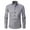 Grey, variant on Long Sleeve Shirt Men Mens Long Sleeve Dress Shirt Regular Fit Casual Button-Down Solid Long Sleeve Turndown Collar Blouse & Shirt Men Long Sleeve Shirt Men Shirts Long Sleeve