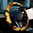 thumbnail image 6 of Basketball Steering Wheel Cover 14.5 Inch Printing PVC Leather Auto Accessories Car Wheel Covers Steering Wheel Covers, 6 of 6