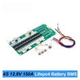 thumbnail image 3 of 4S 12.8V 150A BMS 92mA Balance Current For 3.2V 100Ah 280Ah 310Ah Battery Solar Energy System Or UPS Use ,Long Lasting, 3 of 6