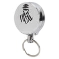 thumbnail image 3 of Recoil Key Holder,Stainless Steel Pull Ring Heavy Duty Retractable Key Chain Key Chainwith Steel Wire Rope Ultra Responsive, 3 of 14