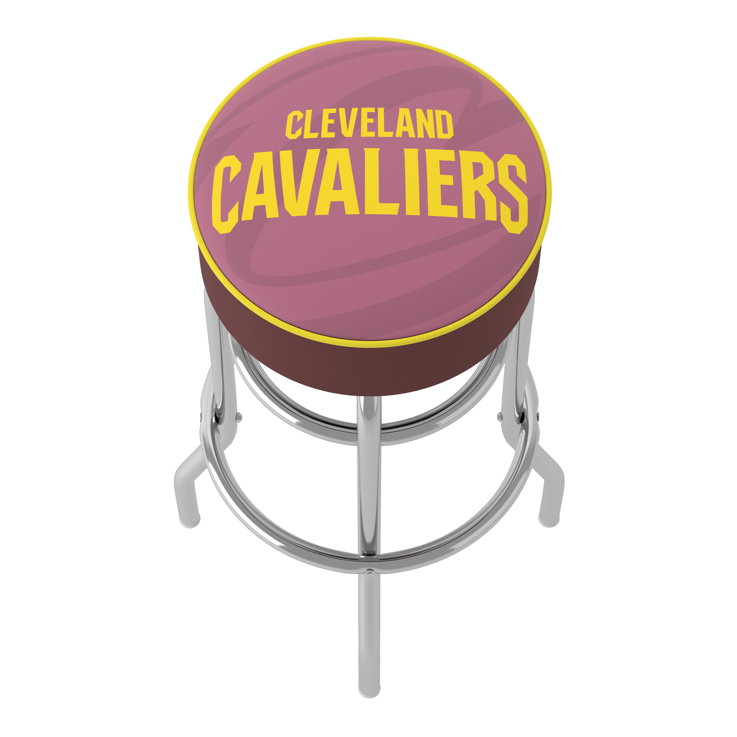 Trademark Gameroom Cleveland Cavaliers Fade Bar Stool with Padded Seat