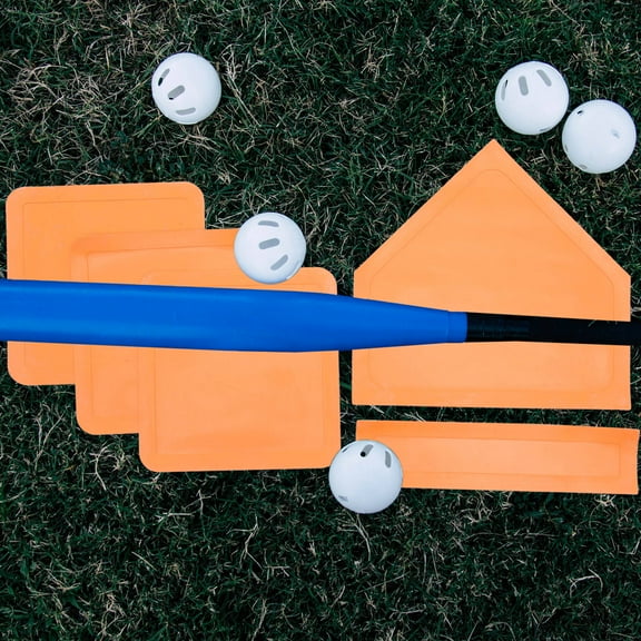 Phenofice 5Pack of Non Slip Rubber Baseball Plates for Baseball Equipment