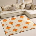thumbnail image 2 of Coolnut Cute Turkeys Red Polka Dot Lightweight Carpet Mats, 6'8" x 4'10" Area Soft Rugs Floor Mat Rug Home Decoration for Kids Room Living Room, 80"x 58", 2 of 6