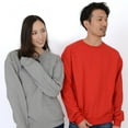 thumbnail image 2 of Wild Bobby, Happy Life Happy Wife Valentines Day Outfit His and Hers Matching Couples Crewneck Sweatshirts, Navy, Mens L-Womens M, 2 of 6