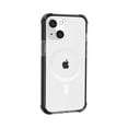 thumbnail image 3 of ELEHOLD Acrylic Clear Wireless Charging Case for iPhone 13 6.1 inch.Support Magsafe Feature Anti-Scratch Shockproof Clear Four Corner Cushion Anti-Dropping Full Body Protection Case, Black, 3 of 9