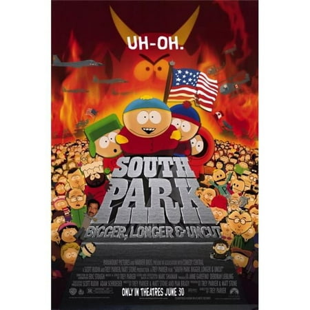 Pop Culture Graphics South Park Bigger Longer & Uncut Movie Poster, 11 x 17