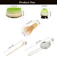 thumbnail image 3 of Premium Matcha Tea Set With Whisk Ceramic Bowl & Holder – Matcha Making Kit For Traditional Japanese Tea – Ideal Matcha Set For Beginners And, 3 of 6
