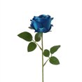 thumbnail image 2 of Simulación de flor de rosa de una sola mano, franela, cascada de rosas, simulación de flor, decoración del hogar para boda, flor falsa, 2 of 4