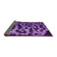 thumbnail image 2 of Ahgly Company Indoor Square Persian Purple Bohemian Area Rugs, 3' Square, 2 of 4