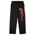 thumbnail image 4 of Deadpool Classic Lady Deadpool Men's Black Sleep Pajama Pants-Small, 4 of 7