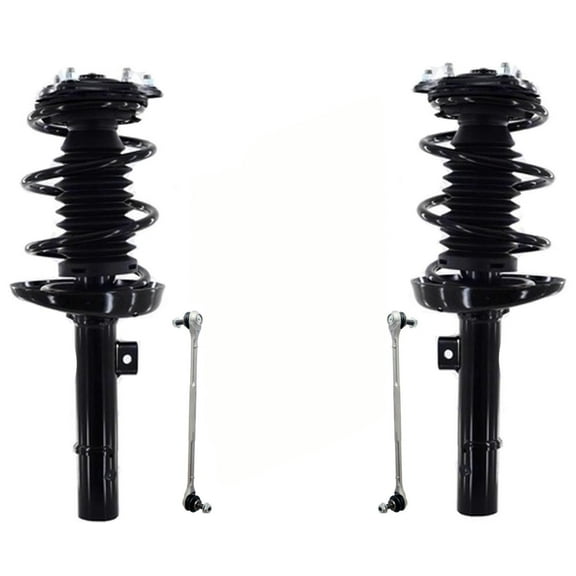 Front Complete Struts Assembly & Sway Bar Links For Honda Civic Sedan 2016-2020