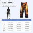 thumbnail image 4 of Naloa Sunset Maple Tree Fox Pajama Pants Men, PJ Bottoms, Sleep & Lounge Pants-Large, 4 of 6