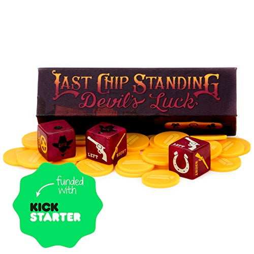Last Chip Standing: Devil's Luck - Fast, Light & Fun Pocket Family Dice Game