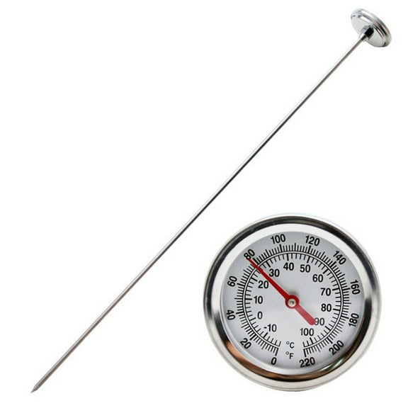 Compost Thermometer,Soil Thermometer with 19.7 inch Probe Celsius,Fahrenheit