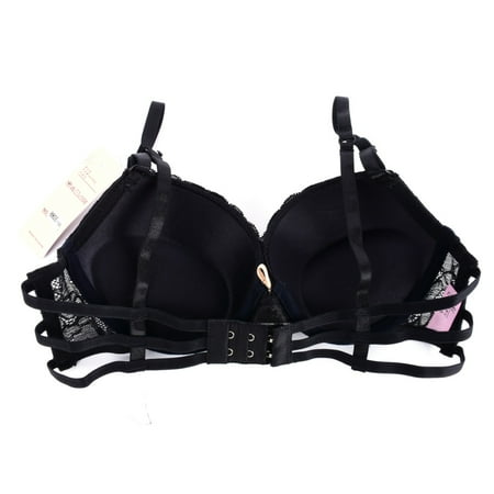 

Sexy Women Lace Lingerie Underwear Push Up Padded Bra Sets Underwire Outfits Black 70B