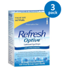 (3 pack) (3 Pack) Refresh Optive Lubricant Eye Drops 60-0.01 fl. oz. Tubes