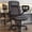 Black, variant on iooHug Big and Tall Office Chair 400lb, Executive Desk Computer Chair Adjustable Flip-up Armrests, PU Leather Swivel Task Chair with Ergonomic High Back and Lumbar Support, Gray