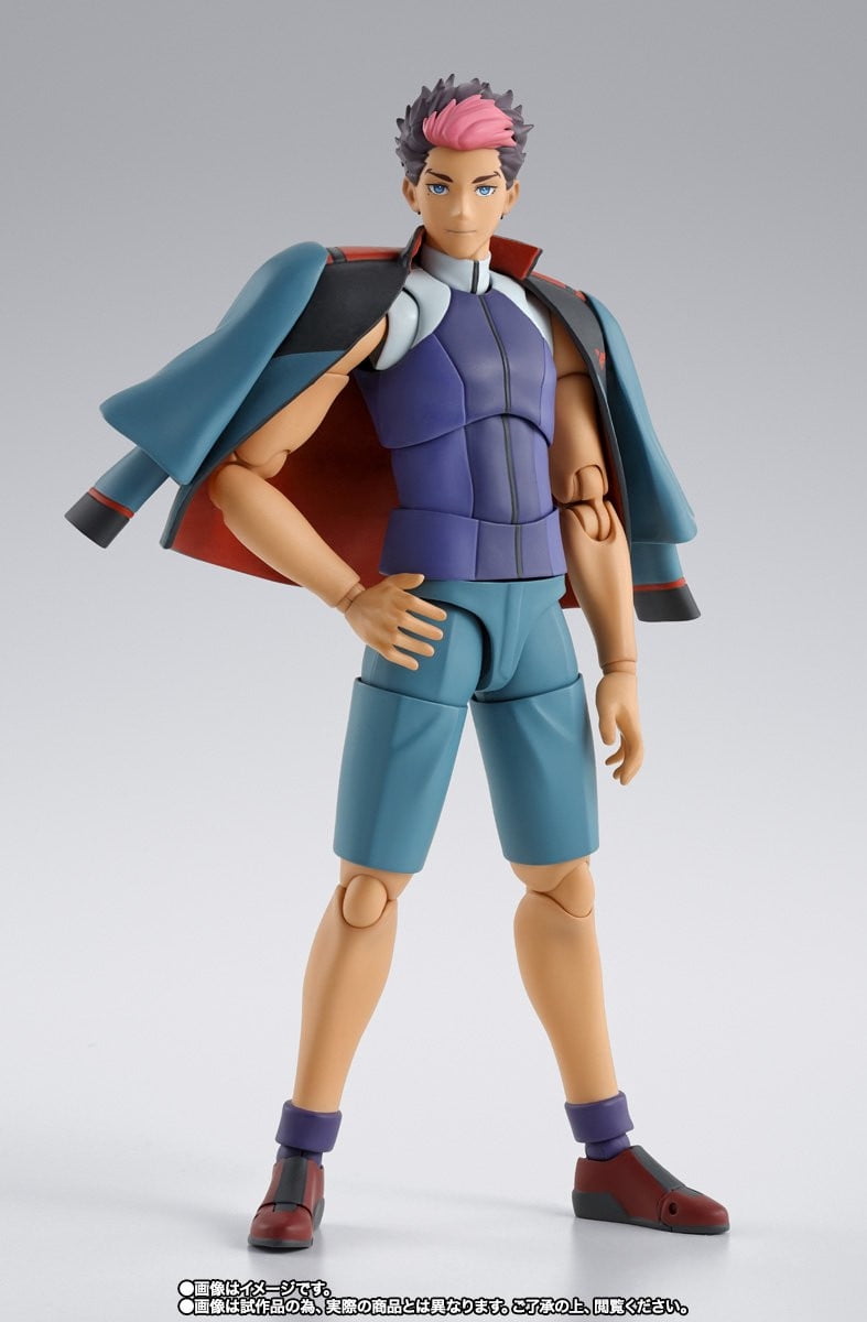 Bandai Tamashii Nations MS Gundam The Witch From Mercury: Guel Jeturk S.H.Figuarts Action Figure