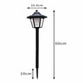 RnemiTeamo Solar Lamp Post Lights Outdoor ,Outdoor Post Lights Waterproof,Lawn and Garden