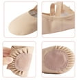 thumbnail image 5 of Missfiona Girl Ballet Dance Shoes Soft Leather Ballet Slippers for Toddler/Little Kid/Big Kid(10,Toddler), 5 of 6