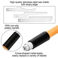thumbnail image 3 of MesaSe Mini Hand Saw Model Craft Tools Mini Hacksaw Multifunctional Hacksaw Tool Kit for Manual Cutting Tree Branches and Wood DIY Razor Saw DIY Hand Tools, 3 of 8