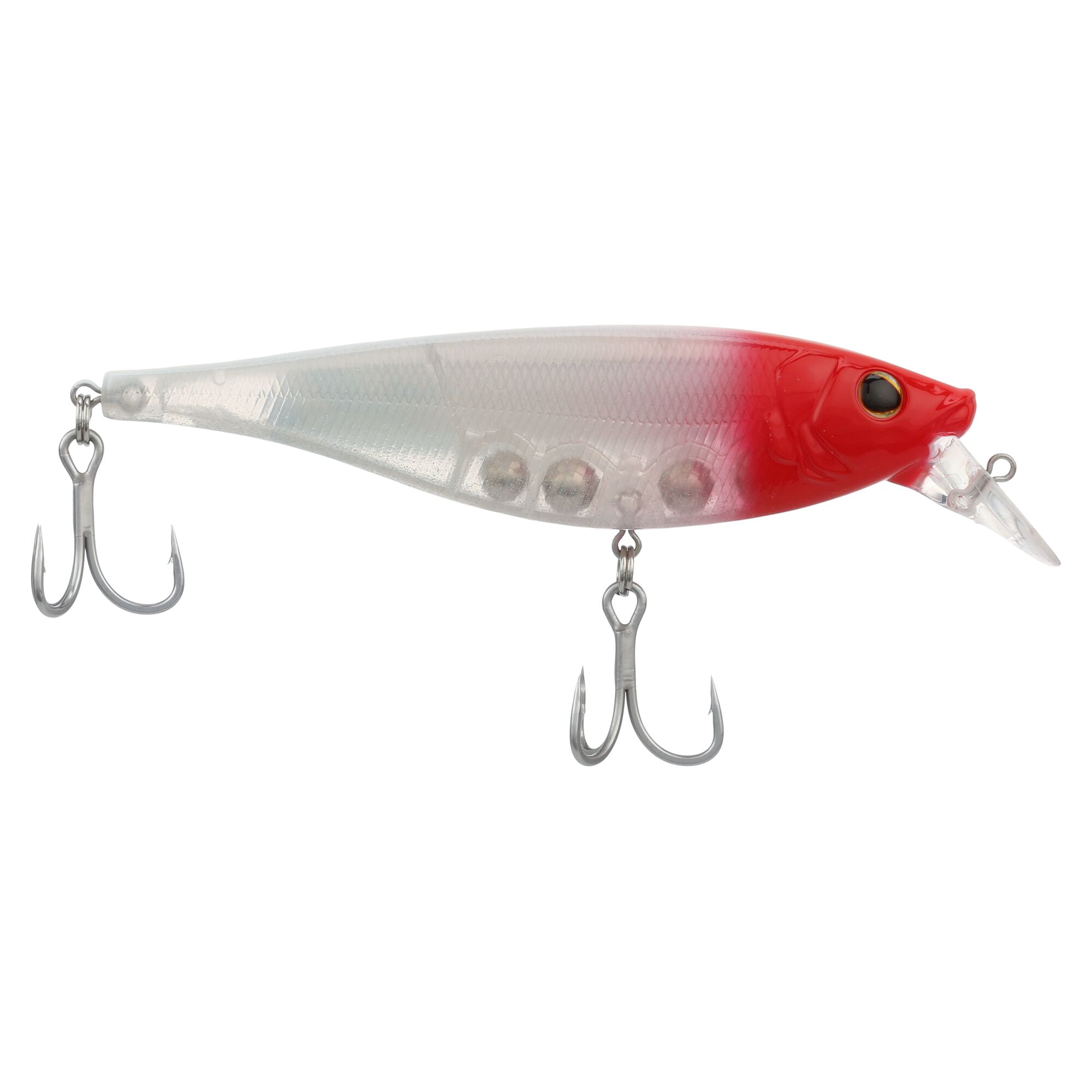 Berkley Juke Saltwater, 5 in, Crankbaits, Red Head (1 Count)