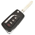 thumbnail image 3 of Jingyuqin For Toyota Corolla 2017 RAV4 Before 2013 Flip Smart Car Key Shell Case Toy43 Toy48 VA2 Blade fob 2/3/4 Buttons, 3 of 7